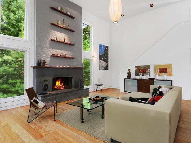 Bright & Cozy Modern Living Room Bright & Cozy Modern Living Room