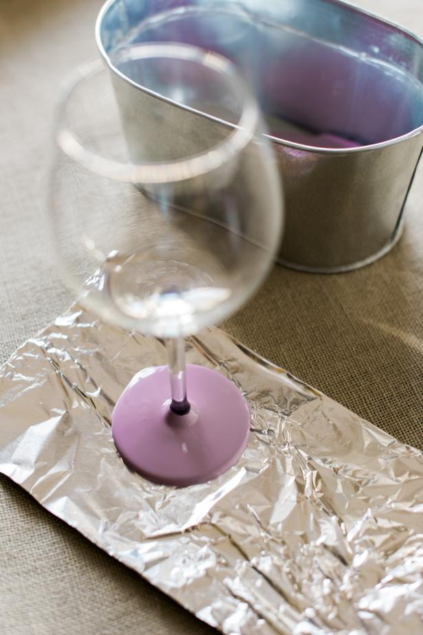Set the glass in a safe place to dry overnight.