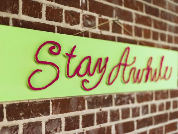 How to Make Yarn and Wire Word Art How to Make Yarn and Wire Word Art