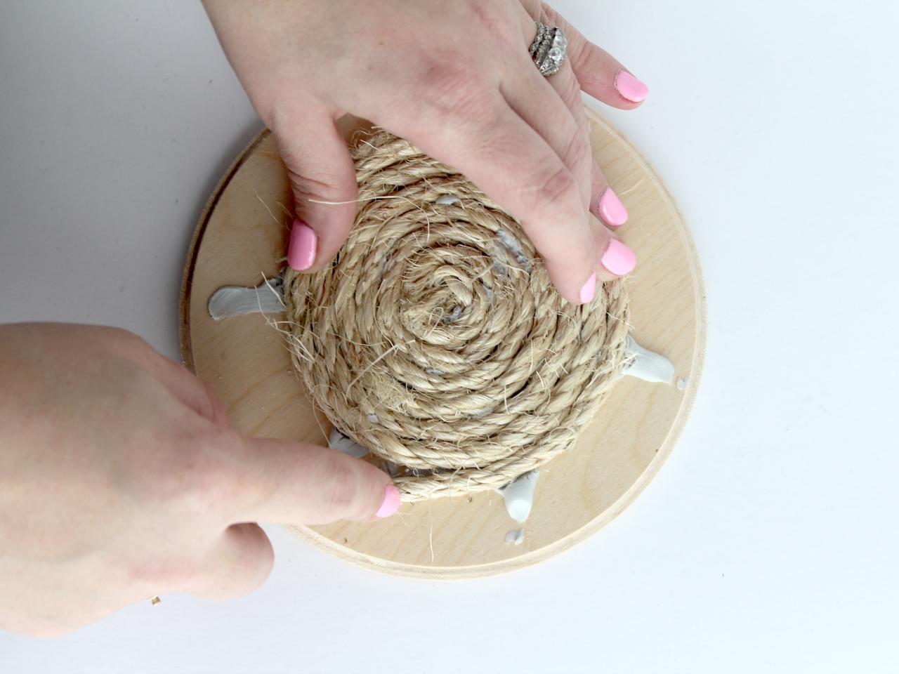 DIY Rope Trivets HGTV
