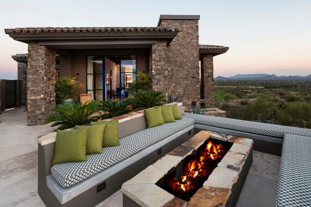 Relaxing Outdoor Patio at Arizona Desert Retreat Relaxing Outdoor Patio at Arizona Desert Retreat