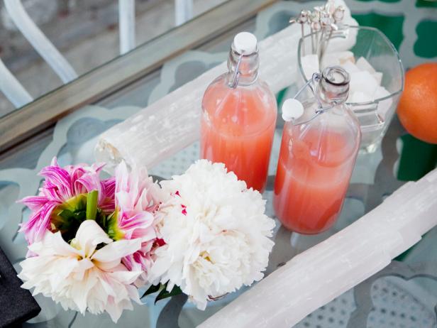 Grapefruit Brunch Cocktail Drink Station Grapefruit Brunch Cocktail Drink Station