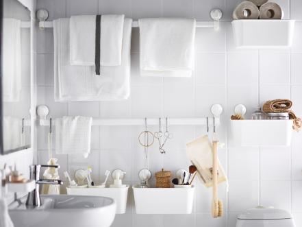 Don't ... Use Cabinets in a Small Bathroom