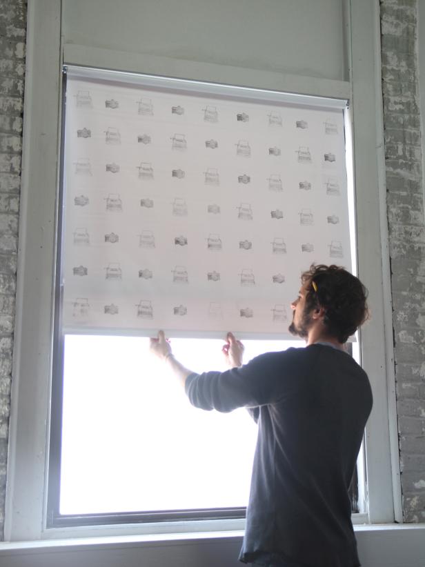 DIY Roller Shade DIY Roller Shade