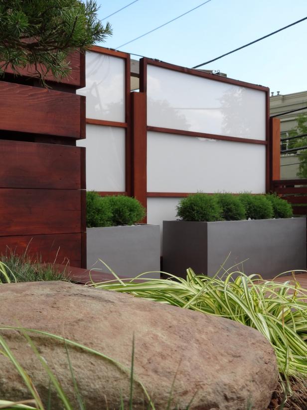 Modern Panel Fence Modern Panel Fence