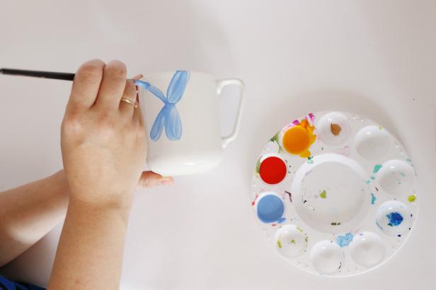 How to Update Basic White Mugs With Ceramic Paint How to Update Basic White Mugs With Ceramic Paint