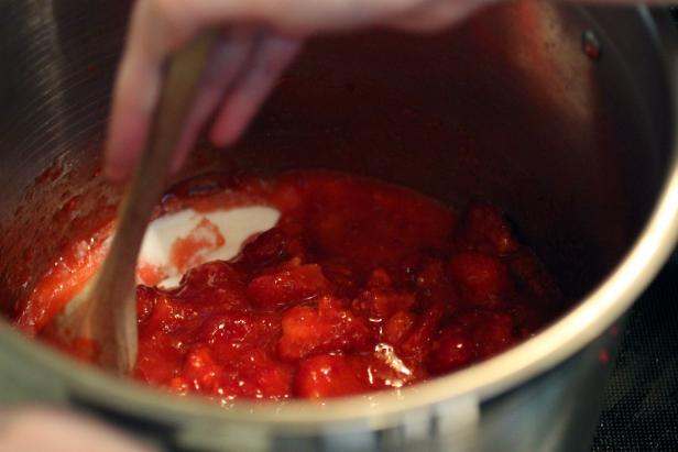Step 5, Combine Sugar and Strawberries Step 5, Combine Sugar and Strawberries