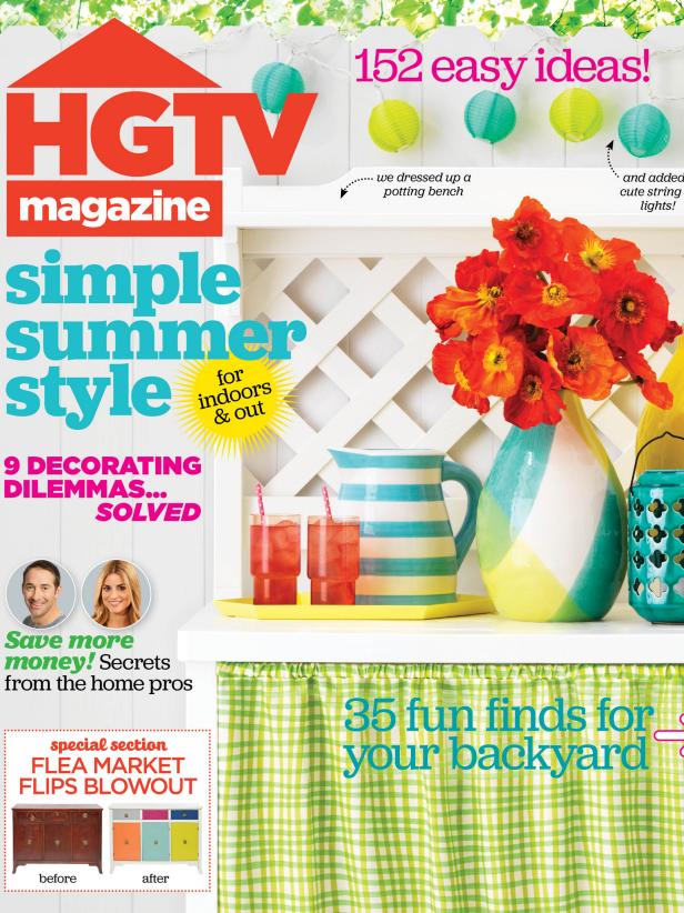June 2015 Cover of HGTV Magazine June 2015 Cover of HGTV Magazine