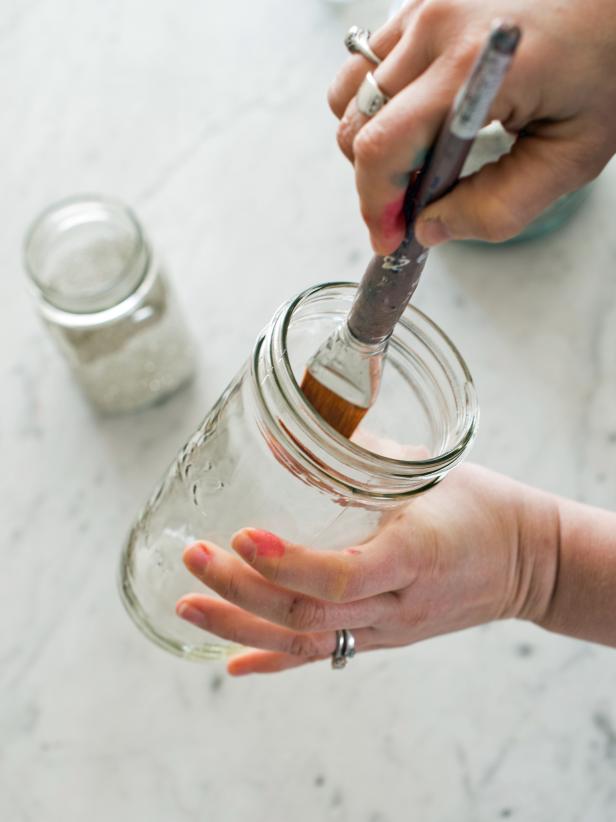 Apply Glue to Jars Apply Glue to Jars