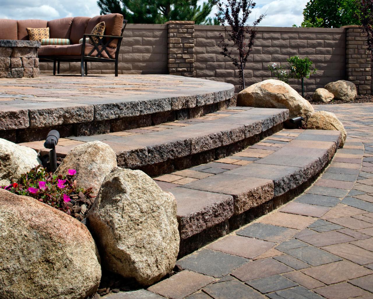 Stone Fence Ideas Landscaping Ideas and Hardscape Design HGTV