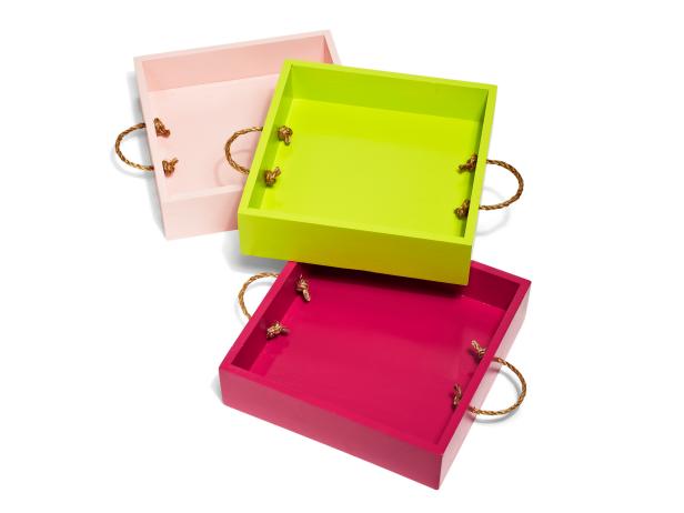 DIY Project: Rope Handles on a Tray DIY Project: Rope Handles on a Tray