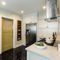 Added Storage Creates a Functional Kitchen Space