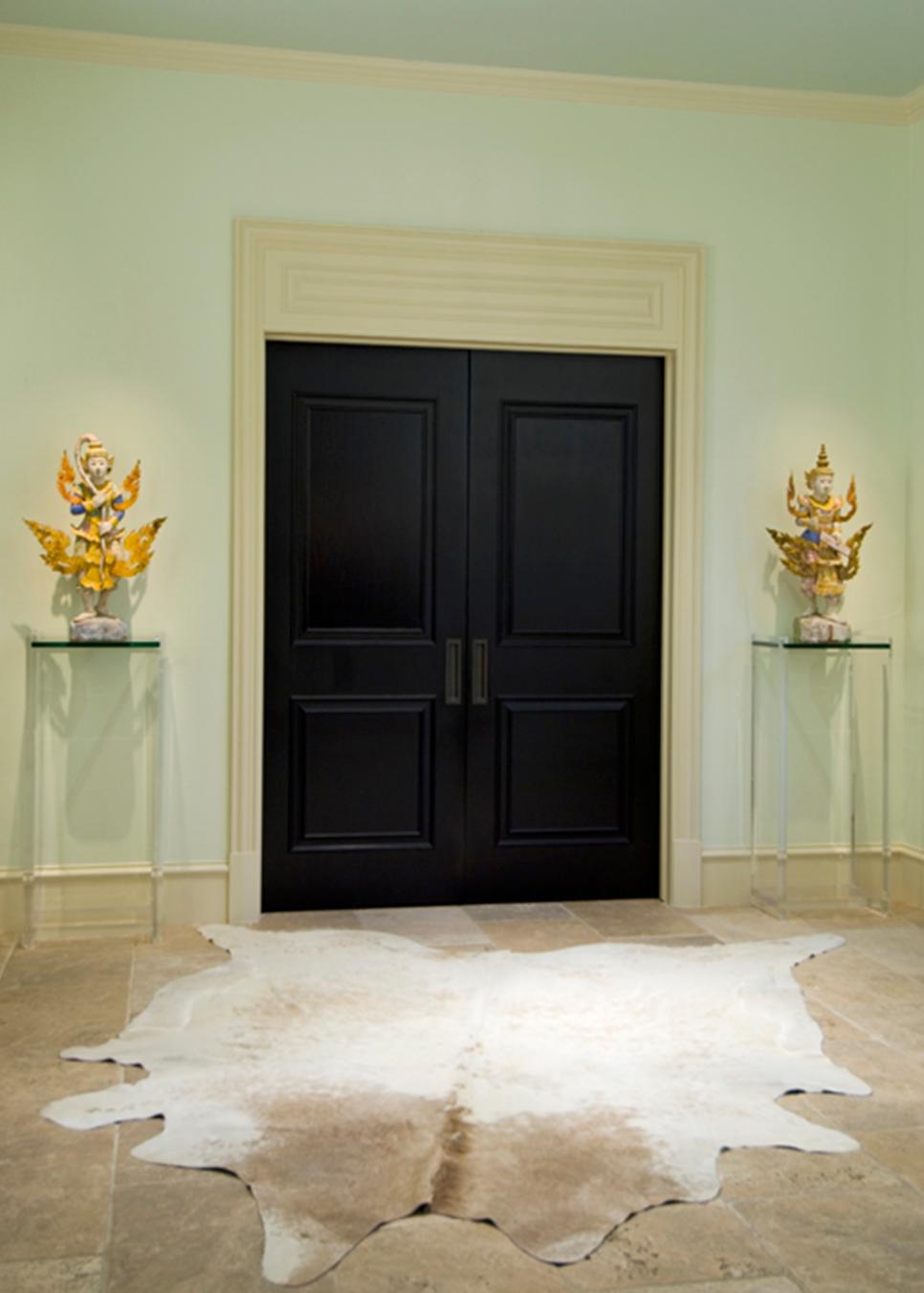 Blue Contemporary Foyer Blue Contemporary Foyer