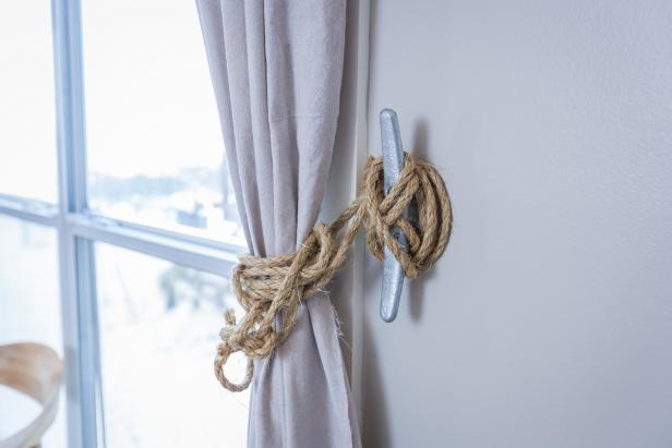 Nautical Curtain Tie Back Hooks 