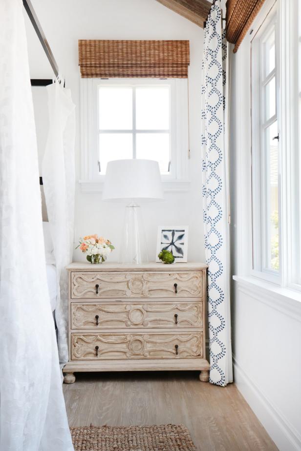 Reclaimed Wood Nightstand With Elegant Detailing Reclaimed Wood Nightstand With Elegant Detailing