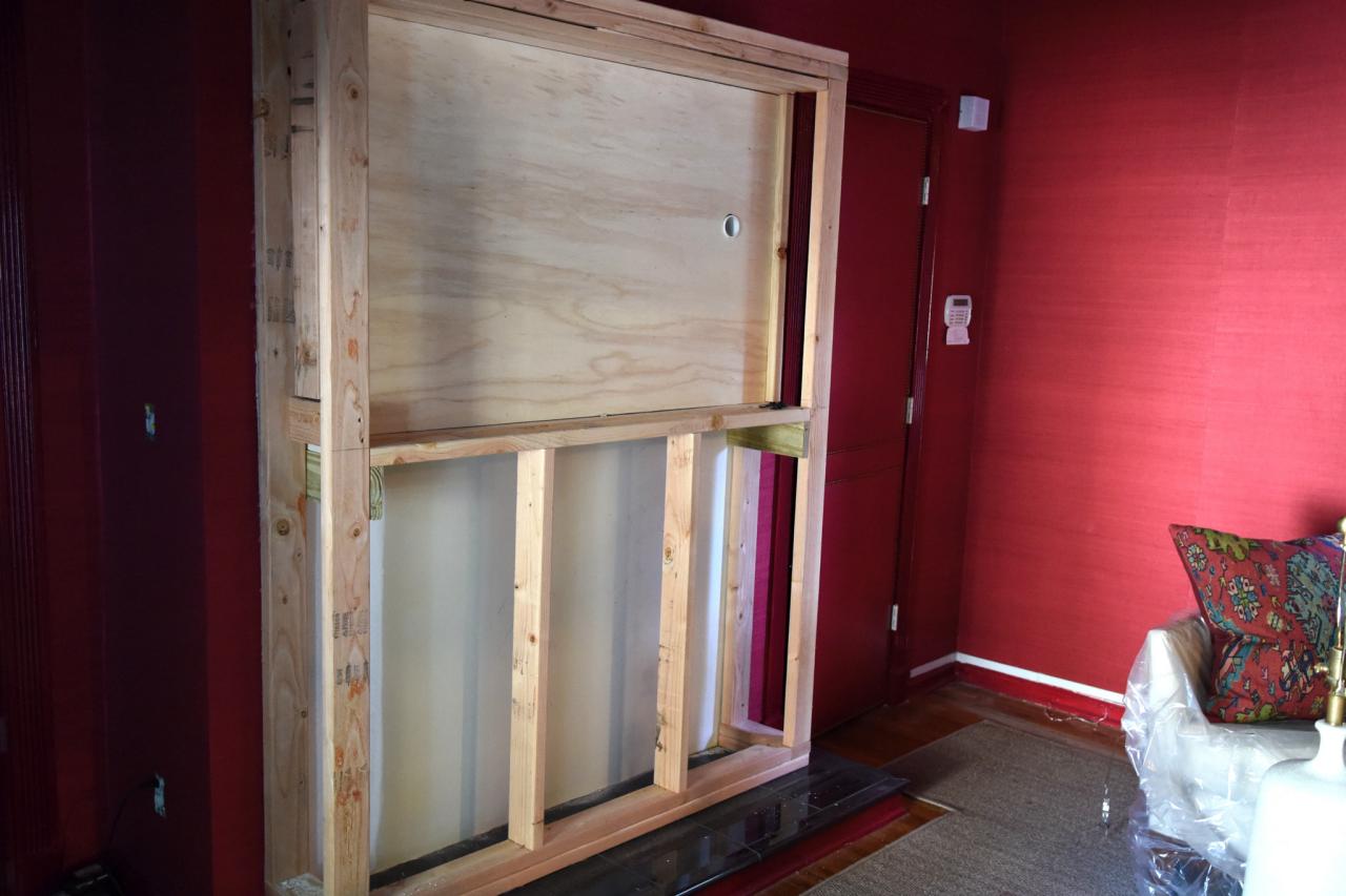 Disguise Your TV With This DIY BuiltIn Media Wall HGTV