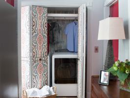 Turn a Closet Into a Laundry Room + More Closet Transformations
