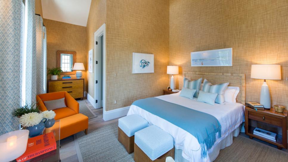 Holiday House Hamptons: Townhouse Master Bedroom Holiday House Hamptons: Townhouse Master Bedroom