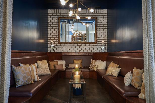 Lounge Area in Houston's Beckrew Wine House Lounge Area in Houston's Beckrew Wine House