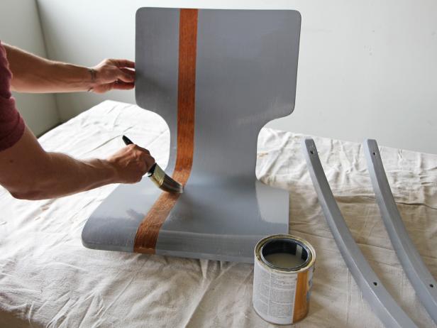 Apply clear polyurethane to all pieces to preserve and protect the finish.