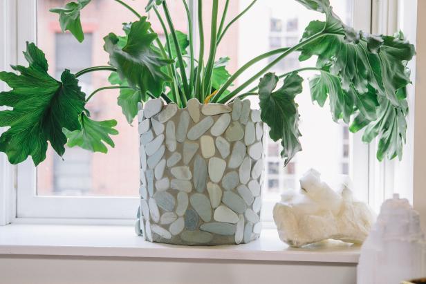 Stone Tile Planter Stone Tile Planter