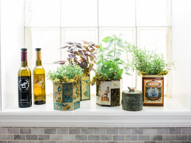 Windowsill Herb Garden Windowsill Herb Garden