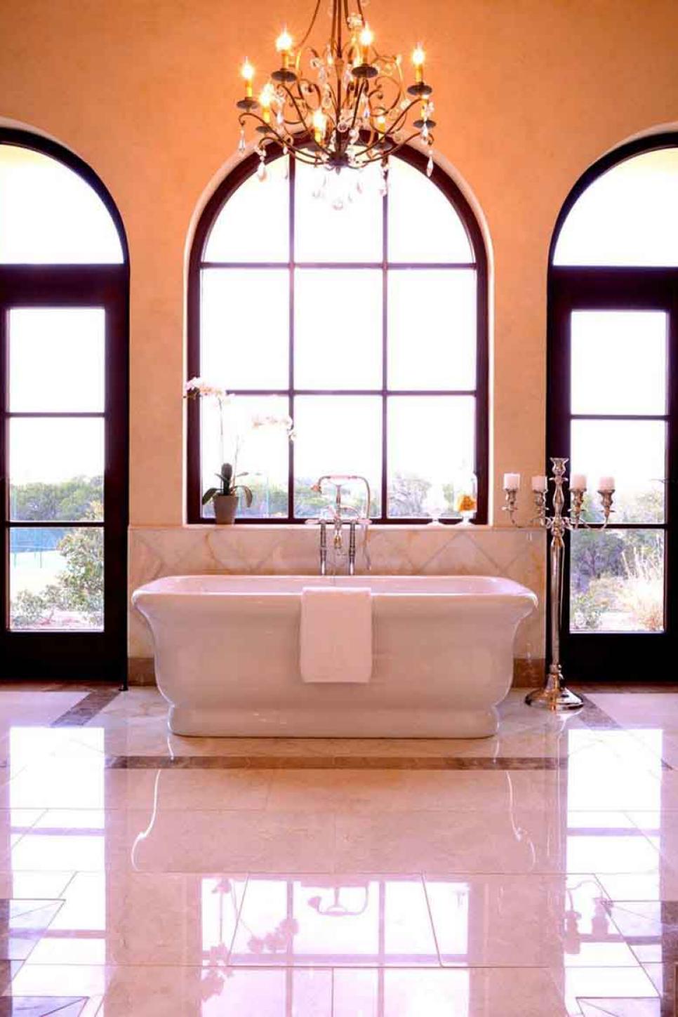 Elegant, Traditional Master Bathroom Neutral Traditional Bath