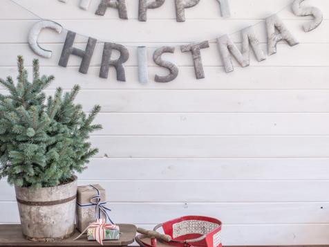 How to Make an Upholstered Holiday Banner
