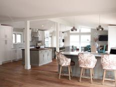 Open Floor Plan Kitchen and Dining Room