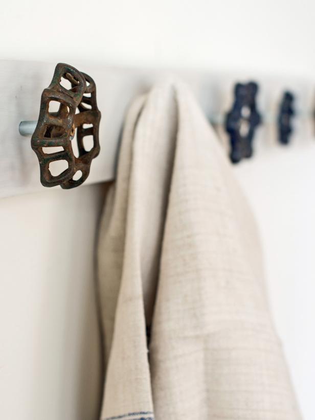 Spigot Handle Towel Rack Spigot Handle Towel Rack