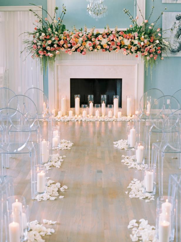 Modern Indoor Wedding Altar Modern Indoor Wedding Altar