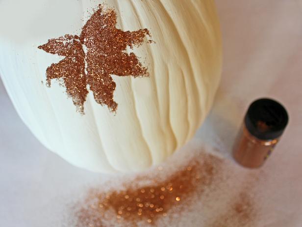 Glitter Leaf Fall Pumpkin Glitter Leaf Fall Pumpkin