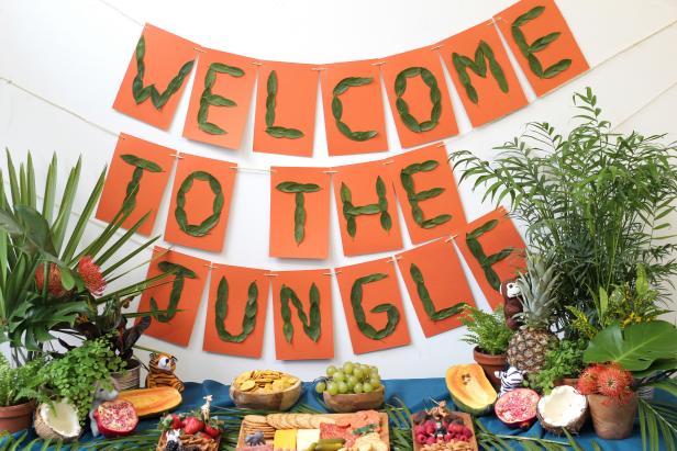 DIY Jungle Banner DIY Jungle Banner