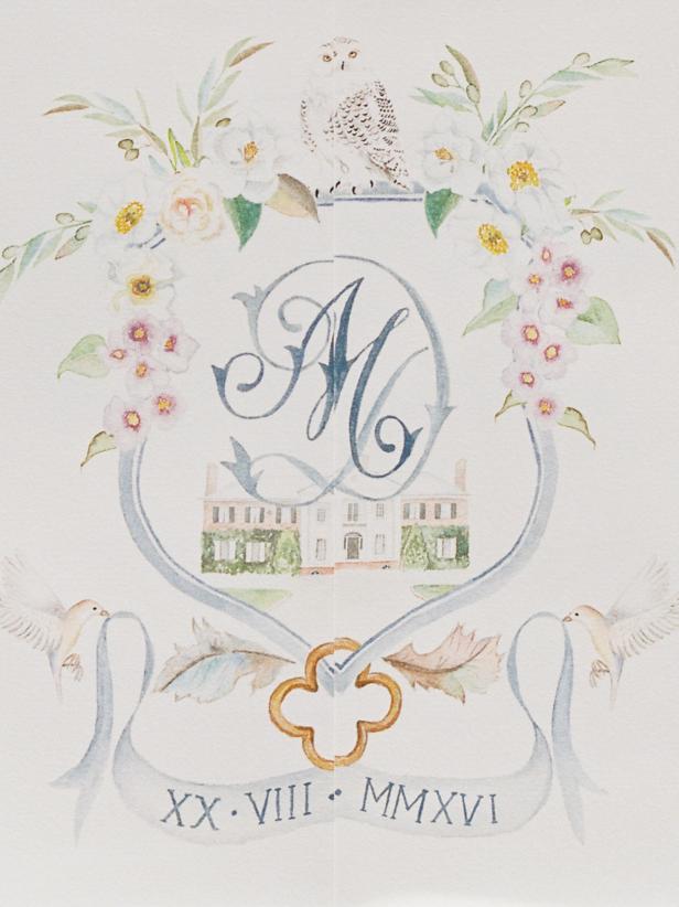 Wedding Trend: Custom Crests Wedding Trend: Custom Crests