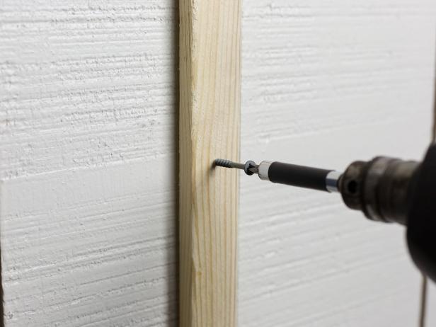 Install and organize a pegboard