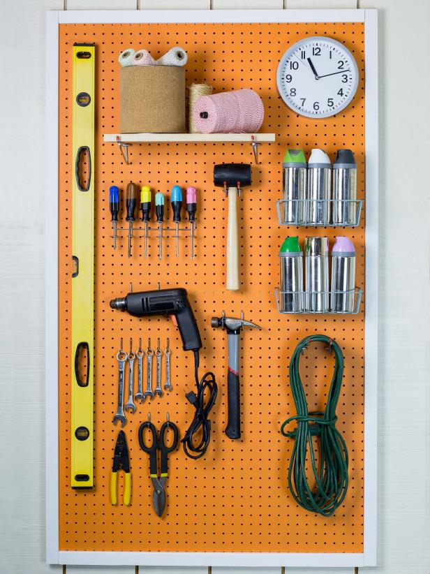 Pegboard Installation and Organization Pegboard Installation and Organization
