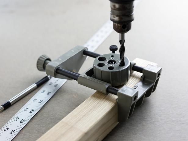 Create a wall mounted screwdriver rack