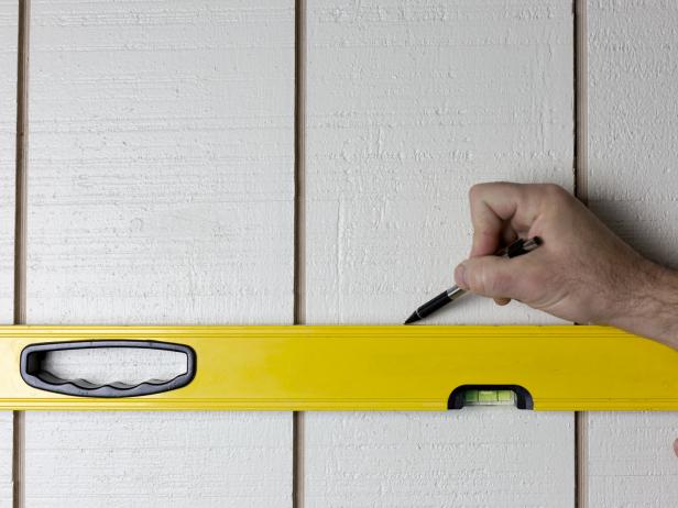 Create a wall mounted screwdriver rack