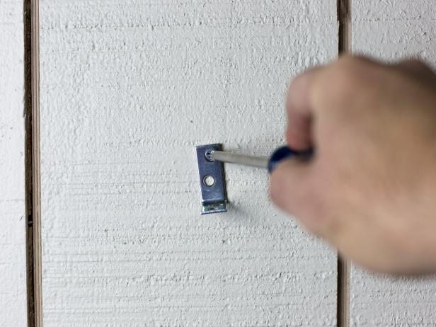 Create a wall mounted screwdriver rack