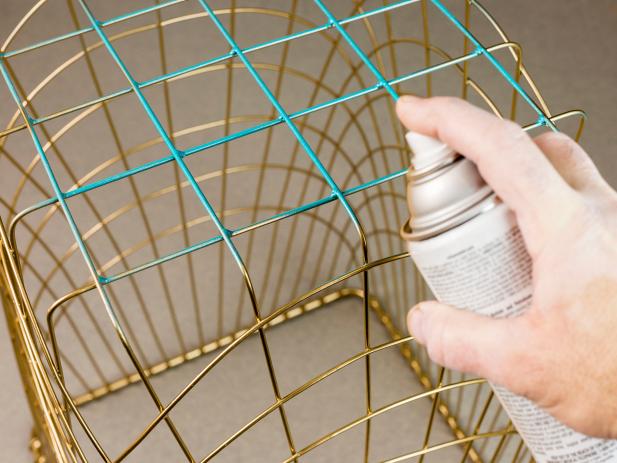 Wire Basket Table Wire Basket Table