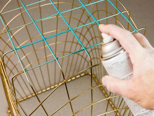 Make you own wire basket table
