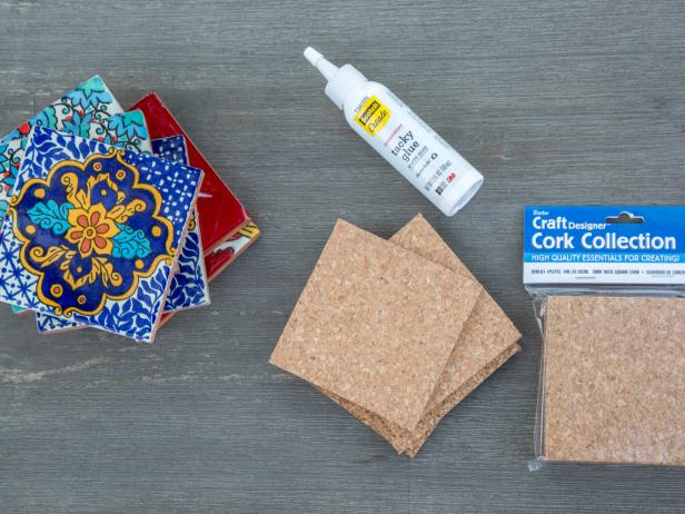 Easy DIY Tile Coasters: Materials Easy DIY Tile Coasters: Materials