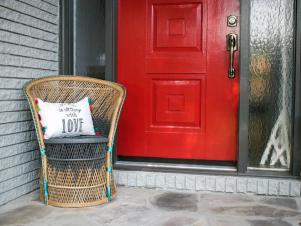 Rattan Peacock Chair Makeover Rattan Peacock Chair Makeover