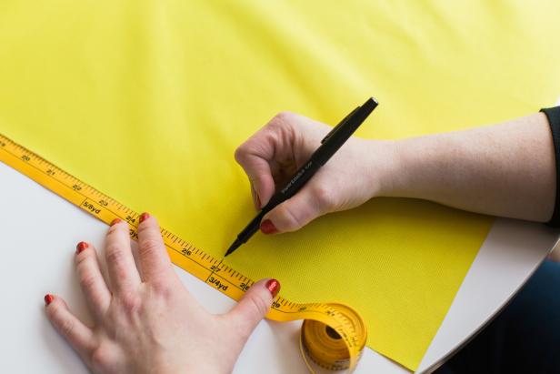 Step 1- Cut Outdoor Fabric