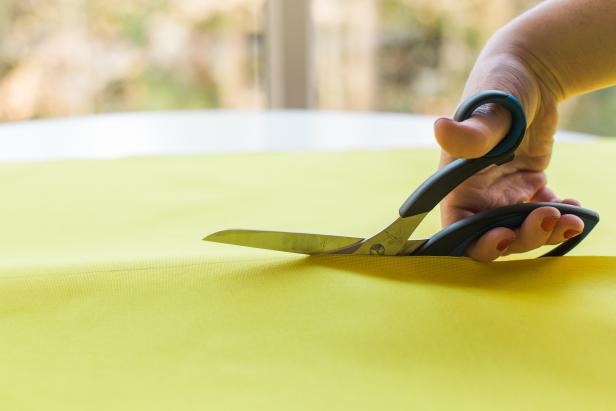 Step 1- Cut Outdoor Fabric