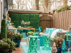 HGTV Spring House 2016: Spring-Inspired Outdoor Dining