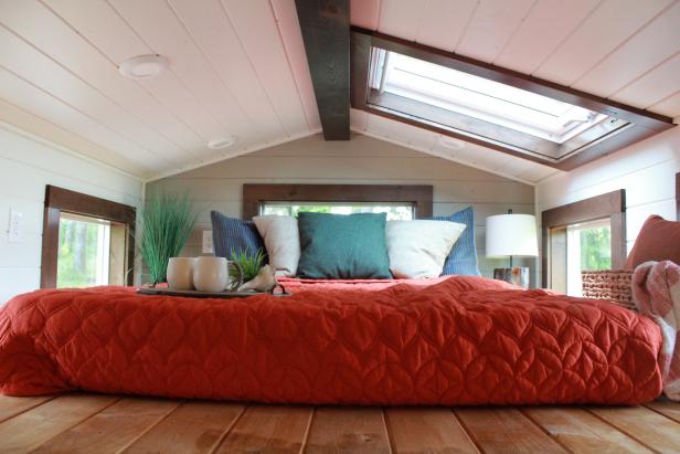 Bright and Spacious Master Bedroom From Tiny Luxury Bright and Spacious Master Bedroom From Tiny Luxury
