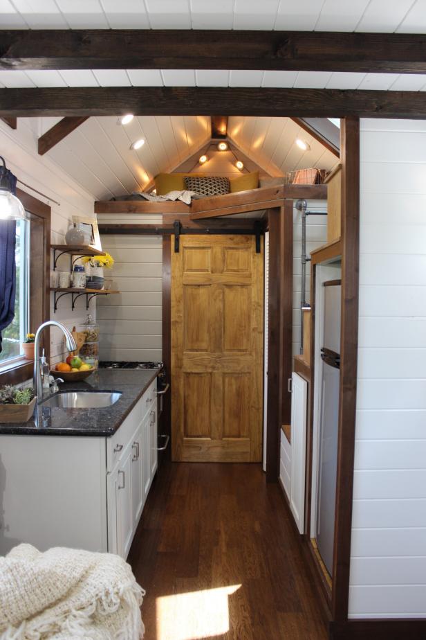 Cozy Kitchen and Guest Loft From Tiny Luxury Cozy Kitchen and Guest Loft From Tiny Luxury