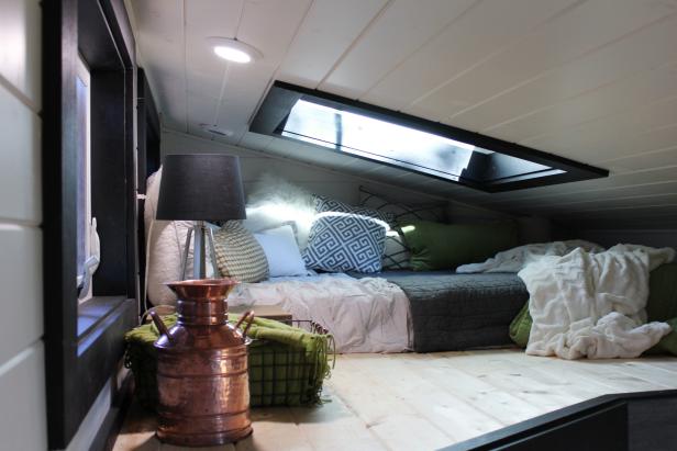 Modern Master Loft From HGTV's Tiny Luxury Modern Master Loft From HGTV's Tiny Luxury