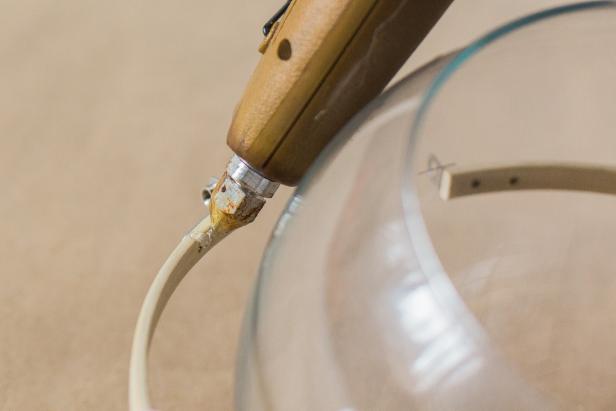 Step 3- Secure with Hot Glue